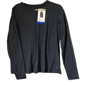 Mondetta Women's‎ Long Sleeve Active Top with Thumb Holes Large NWT